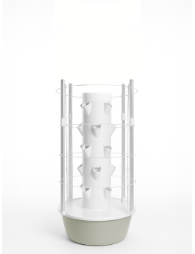 Torre idroponica Fruttifera 20 piante con luci Led Grow