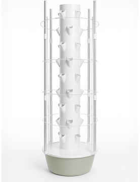 KIT completo Torre idroponica Fruttifera 36 piante con luci Led +  nutrienti + accessori