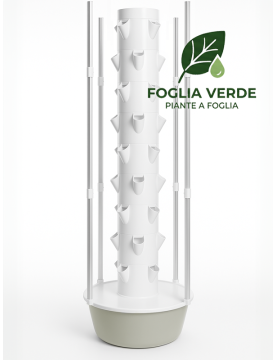 36-Plant Indoor Hydroponic Tower with LED Lights