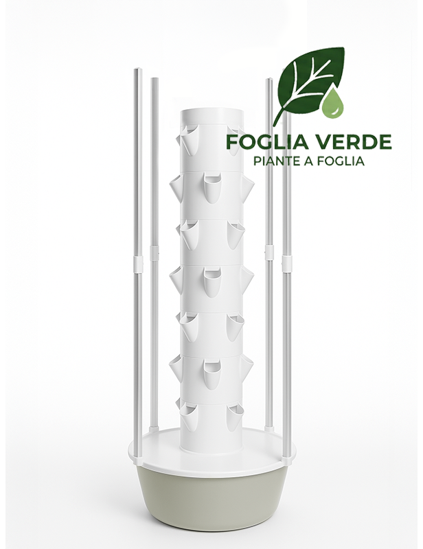 Torre idroponica 28 piante con luci Led