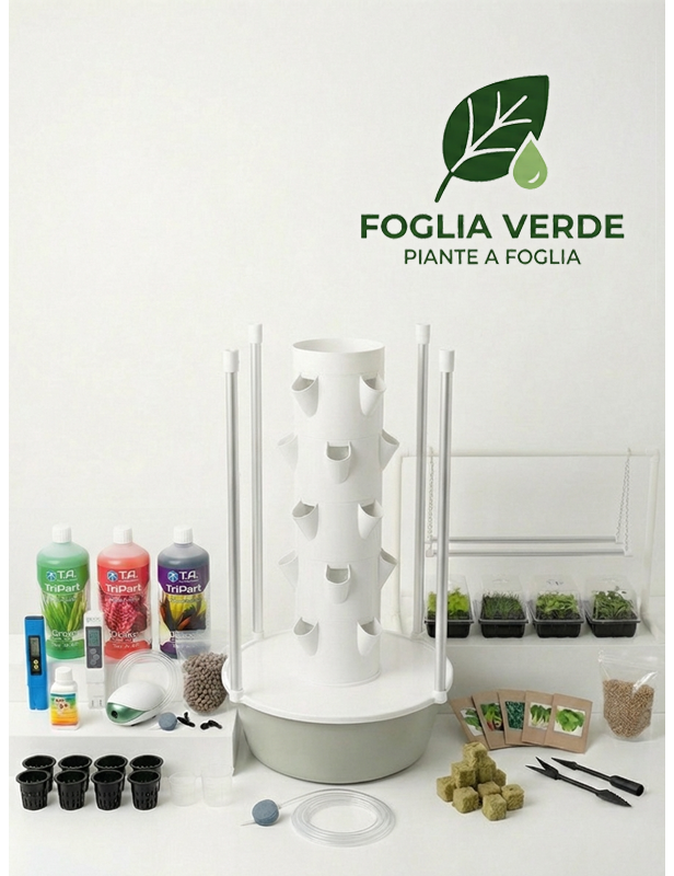 All-Inclusive 20-Plant Outdoor Hydroponic Tower Kit
