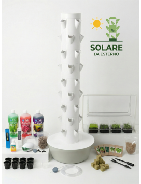 All-Inclusive 36-Plant Outdoor Hydroponic Tower Kit