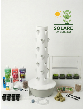All-Inclusive 28-Plant Outdoor Hydroponic Tower Kit