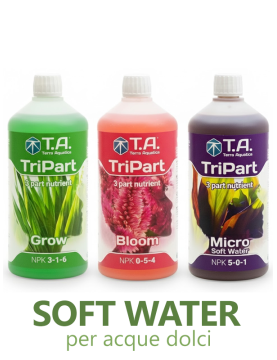 TriPart® Soft Water Starter Kit 3x500 ml | Nutrienti Idroponica Terra Aquatica