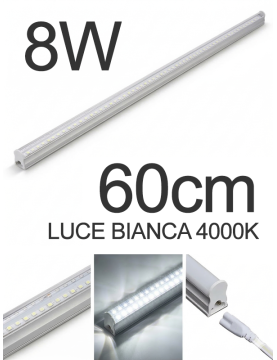 Barra Led T5 8W 4000k 60 cm