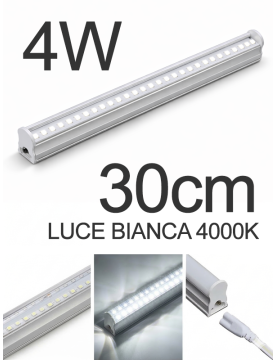 Barra Led T5 4W 4000k 30 cm