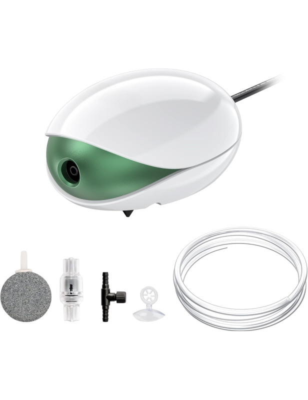 Ossigenatore Ultra Silenzioso per Idroponica con Flusso Regolabile