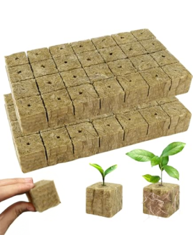 Cubetti Lana di Roccia, 100 pezzi