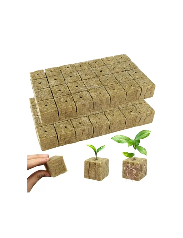 Cubetti Lana di Roccia, 100 pezzi