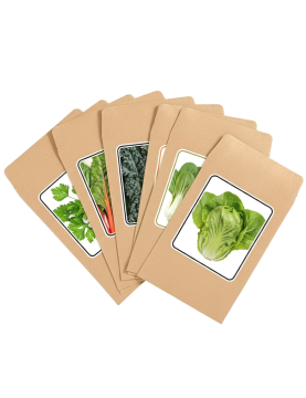 Set semi ortaggi a foglia