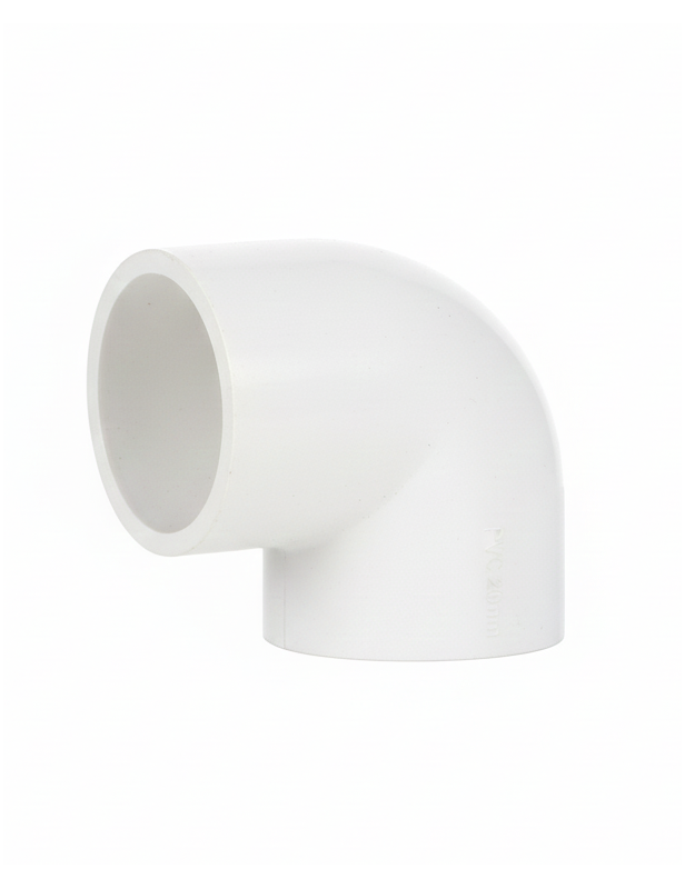 Raccordo PVC a L 20mm