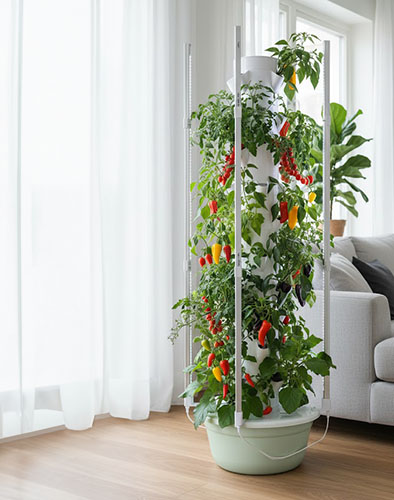 Best affordable hydroponic towers for tomatoes, peppers and fruits