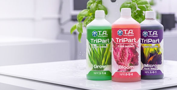 tripart terra aquatica ghe nutrienti idroponica