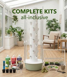 complete hydroponic kits all inclusive