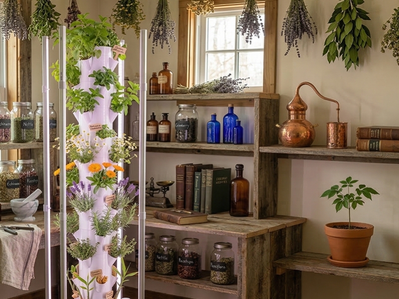 TorrIdroponica Erboristica: fare in casa le erbe per tisane, infusi e benessere